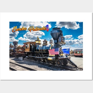 Eureka and Palisade 4 Steam Locomotive at Antonito Colorado Posters and Art